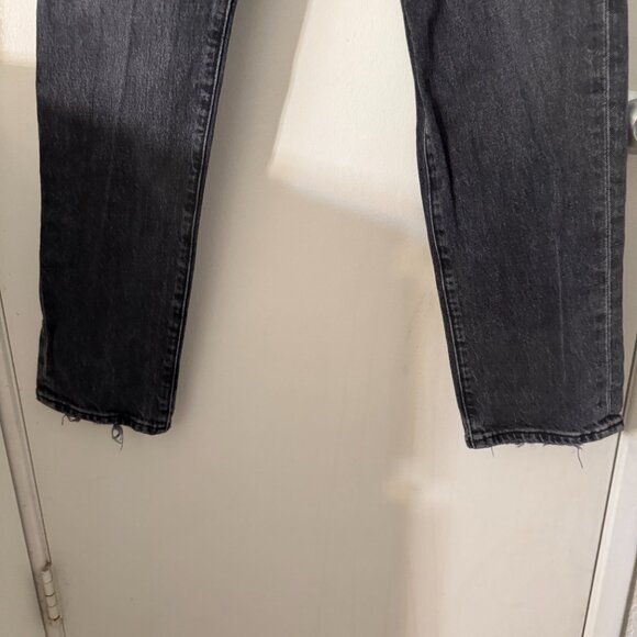 MEN'S ABERCROMBIE & FITCH Black Vintage Stretch Straight Jeans Size 29 x 30 - Picture 6 of 7